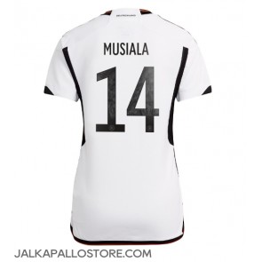 Saksa Jamal Musiala #14 Kotipaita Naisten MM-kisat 2022 Lyhythihainen